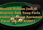 Anggota Judi 303 Apa Sih